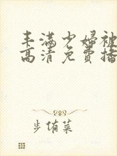 丰满少妇被猛烈高清免费播放