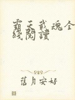 霸天武魂全文在线阅读