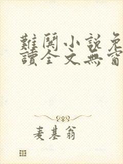 难哄小说免费阅读全文无窗口