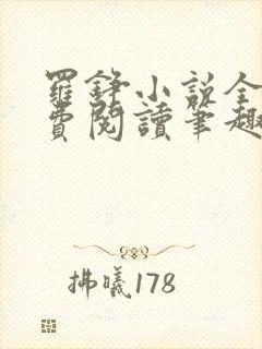 罗铮小说全文免费阅读笔趣阁