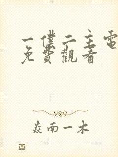 一仆二主电视剧免费观看封面