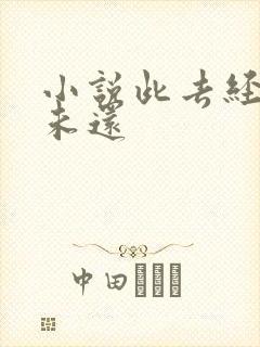 小说此去经年人未还