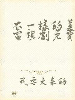 不一样的美男子电视剧免费观看全集