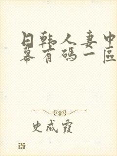 日韩人妻中文字幕有码一区二区