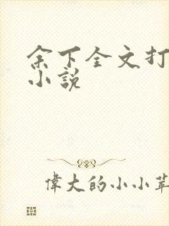 余下全文打不开小说封面