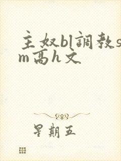 主奴bl调教sm高h文