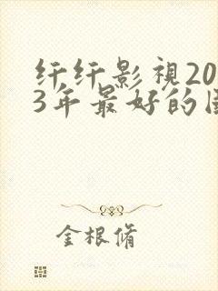 纤纤影视2023年最好的国产电视剧封面
