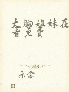 大胸姐妹在线观看免费