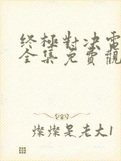 终极对决电视剧全集免费观看