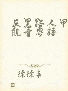 反黑路人甲免费观看粤语