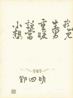 小说重生我真没想当暖男免费阅读