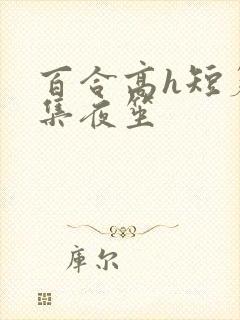 百合高h短篇合集夜笙