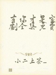 有你才是家电视剧全集免费观看高清