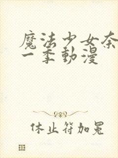 魔法少女奈叶第一季动漫