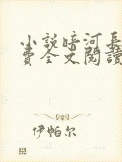 小说暗河长明免费全文阅读一封面