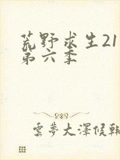 荒野求生21天第六季封面