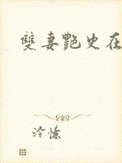 双妻艳史在线看