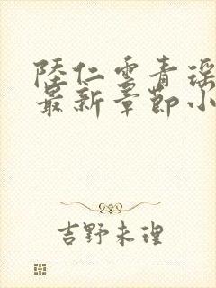 陆仁云青瑶正版最新章节小说