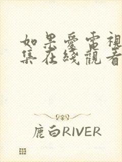 如果爱电视剧全集在线观看免费