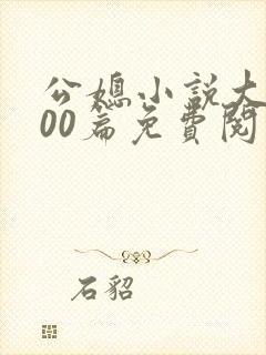 公媳小说大全100篇免费阅读全文