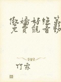 傲娇好绝第一季免费观看动漫全集高清封面