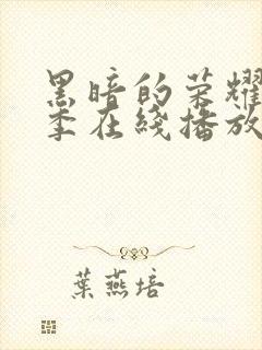 黑暗的荣耀第二季在线播放免费观看