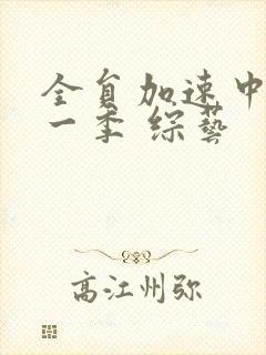 全员加速中 第一季 综艺