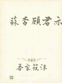 苏杳顾君亦全文