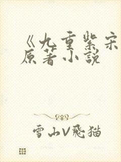 《九重紫宋墨》原著小说