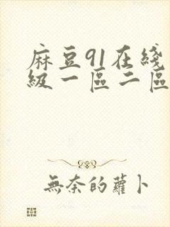 麻豆91在线一级一区二区精品观看