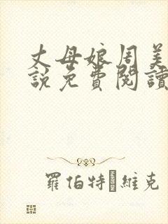 丈母娘周美琴小说免费阅读下载