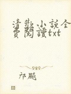 清欢小说全文免费阅读txt