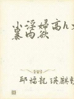 小淫妇高h文黄暴肉欲