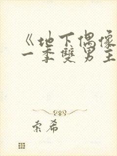 《地下偶像》第一季双男主