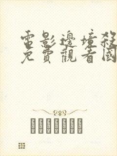 电影边境杀手3免费观看国语