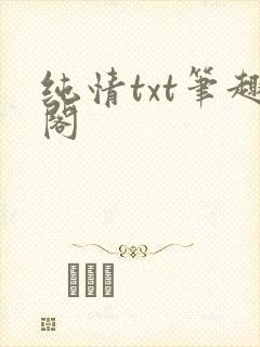 纯情txt笔趣阁