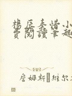 杨辰秦惜小说免费阅读笔趣阁全文