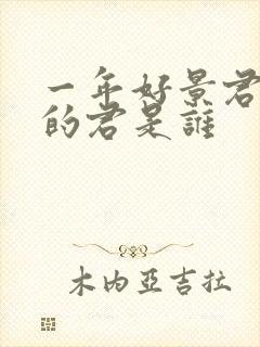 一年好景君须记的君是谁