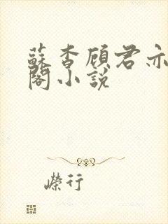 苏杳顾君亦笔趣阁小说封面