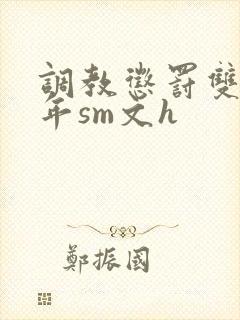 调教惩罚双性少年sm文h