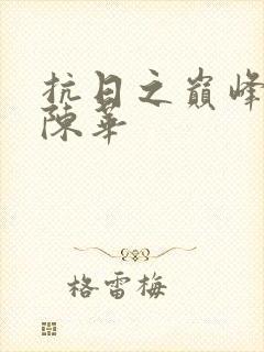 抗日之巅峰兵王陈华封面