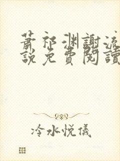 萧祁渊谢流铮小说免费阅读最新章节