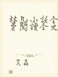 林凡小说全文免费阅读全文封面