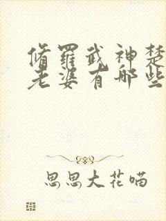 修罗武神楚枫的老婆有哪些