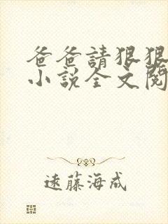 爸爸请狠狠爱我小说全文阅读笔趣阁