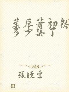 叶辰萧初然更新多少集了