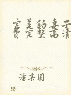 完美的妻子8免费完整高清电视剧在线封面