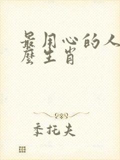 最用心的人是什么生肖封面