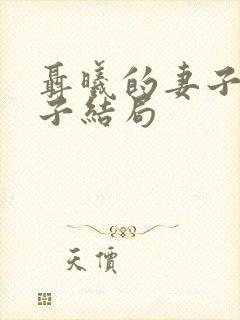 聂曦的妻子和孩子结局