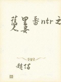 旧里番ntr之人妻封面